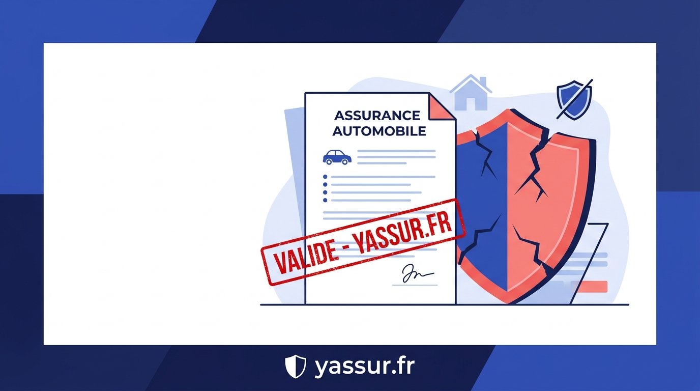 Fausse déclaration à l'assurance auto : Nullité